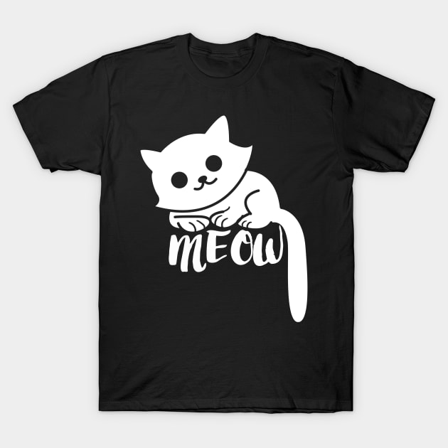 Meow T-Shirt by peekxel